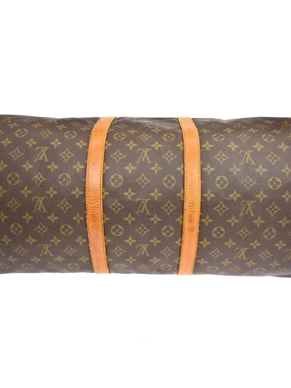 LOUIS VUITTON MONOGRAM KEEPALL BANDOULIERE 60 BAG - Picture 13 of 16